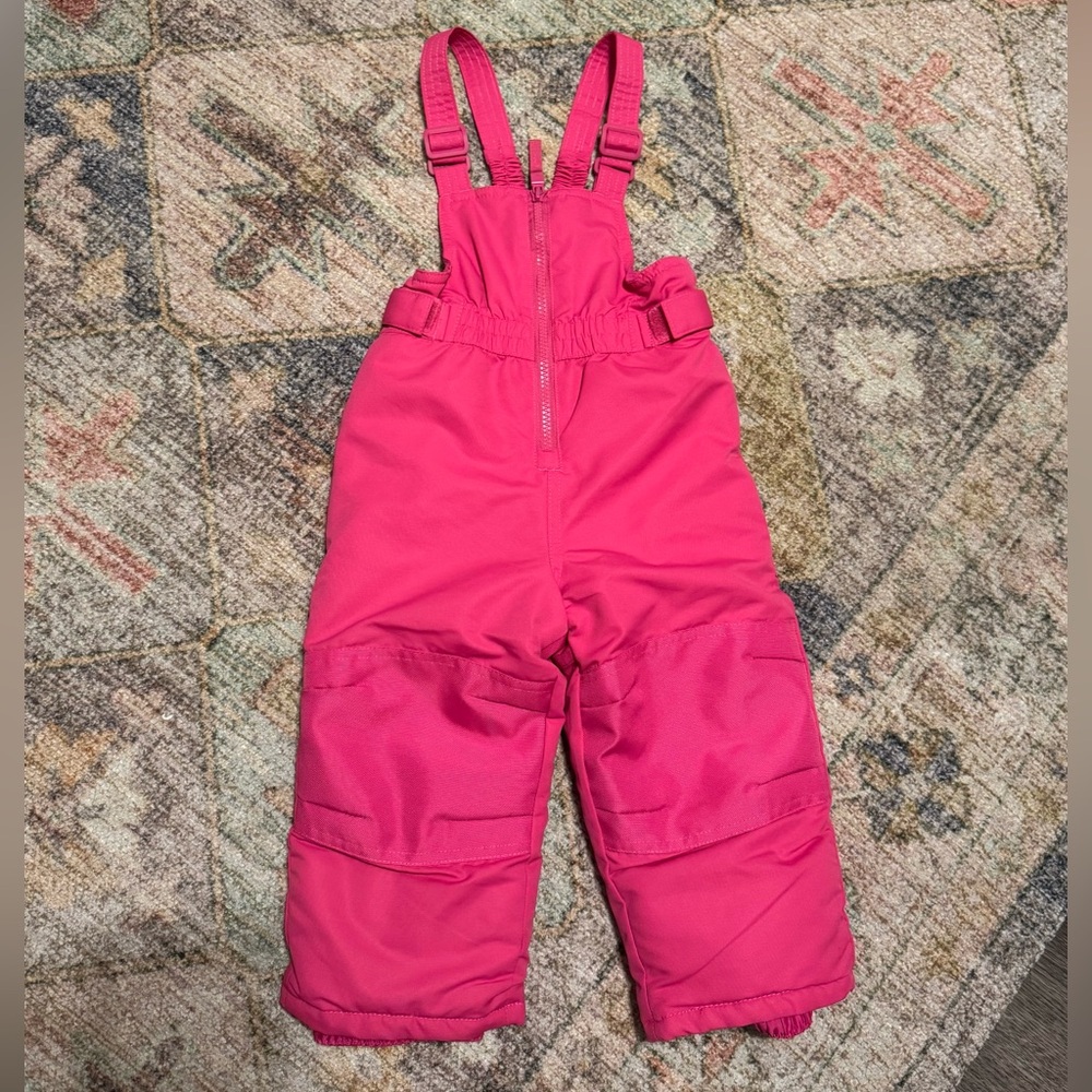 Cat & Jack  Pink Snow Bibs